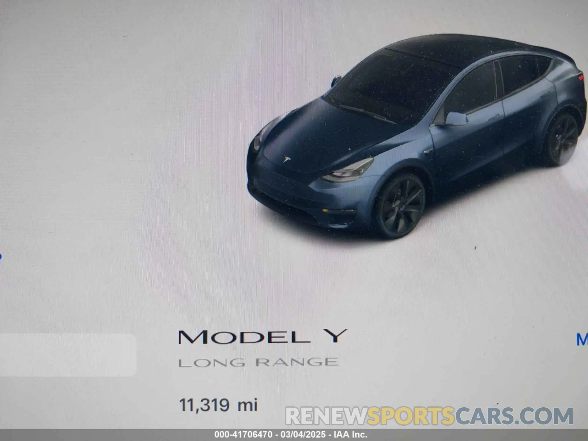 7 Photograph of a damaged car 7SAYGDED2SF228414 TESLA MODEL Y 2025