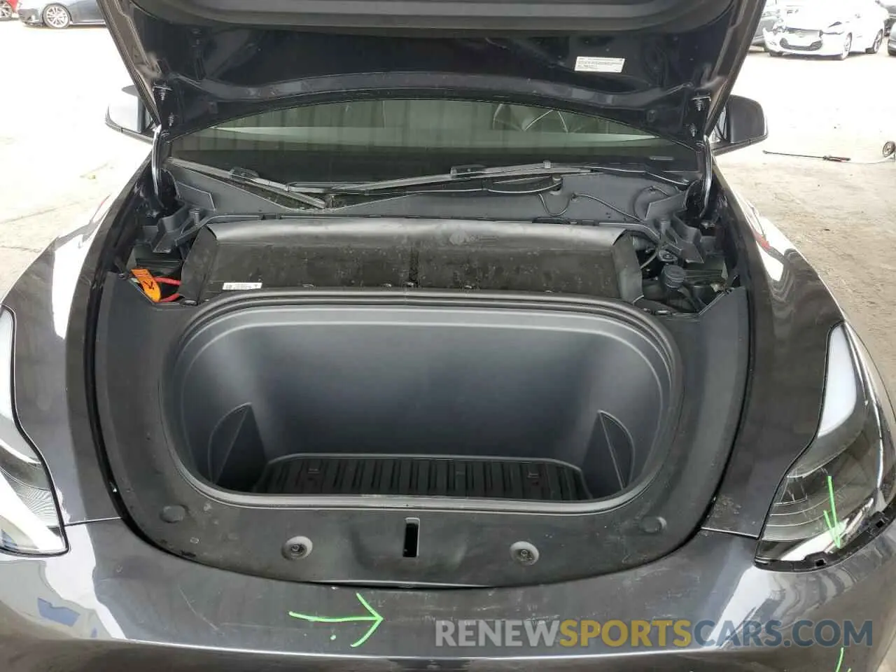 13 Photograph of a damaged car 7SAYGDED2SF234388 TESLA MODEL Y 2025