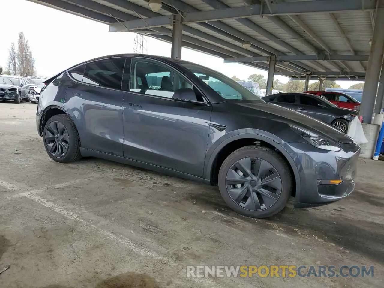 4 Photograph of a damaged car 7SAYGDED2SF234388 TESLA MODEL Y 2025