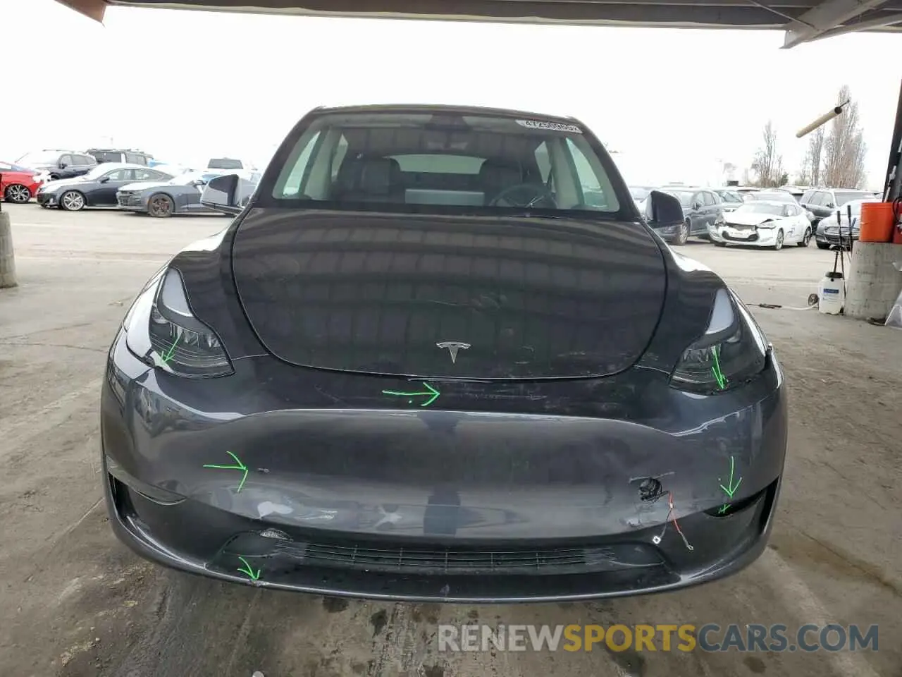 5 Photograph of a damaged car 7SAYGDED2SF234388 TESLA MODEL Y 2025