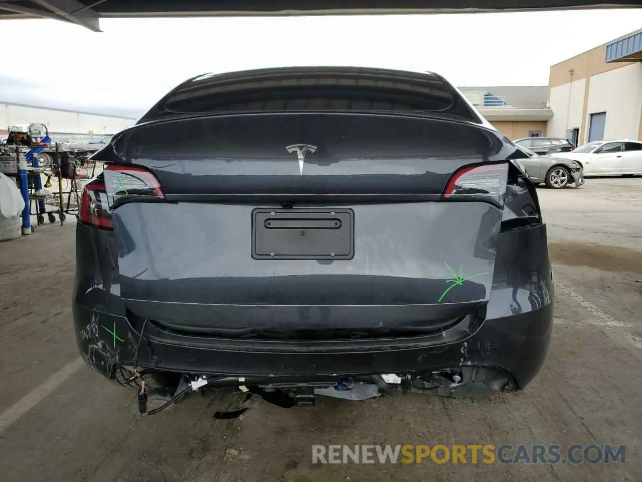 6 Photograph of a damaged car 7SAYGDED2SF234388 TESLA MODEL Y 2025