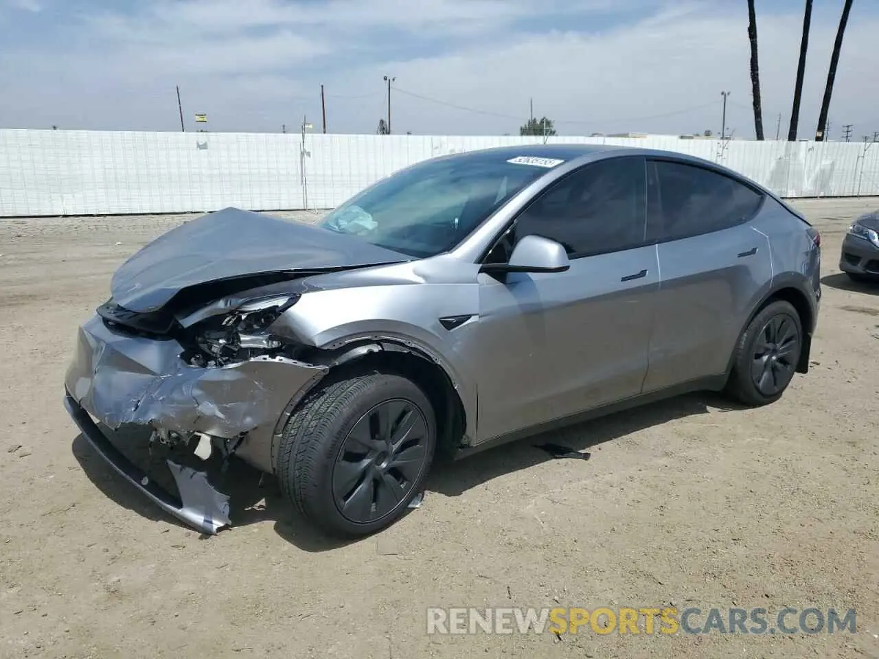 1 Photograph of a damaged car 7SAYGDED2SF239140 TESLA MODEL Y 2025