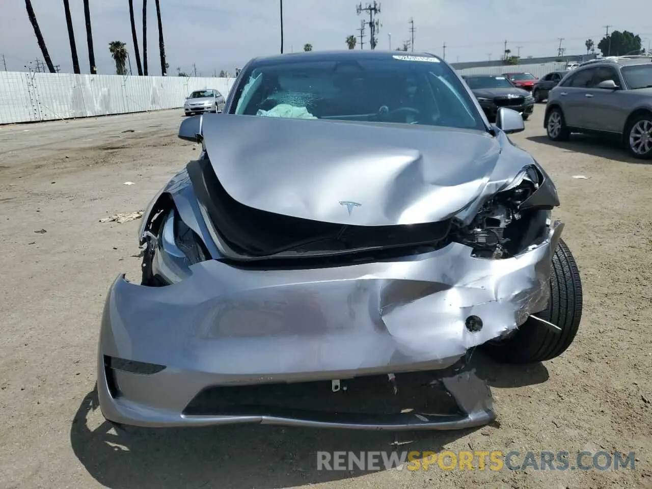 5 Photograph of a damaged car 7SAYGDED2SF239140 TESLA MODEL Y 2025