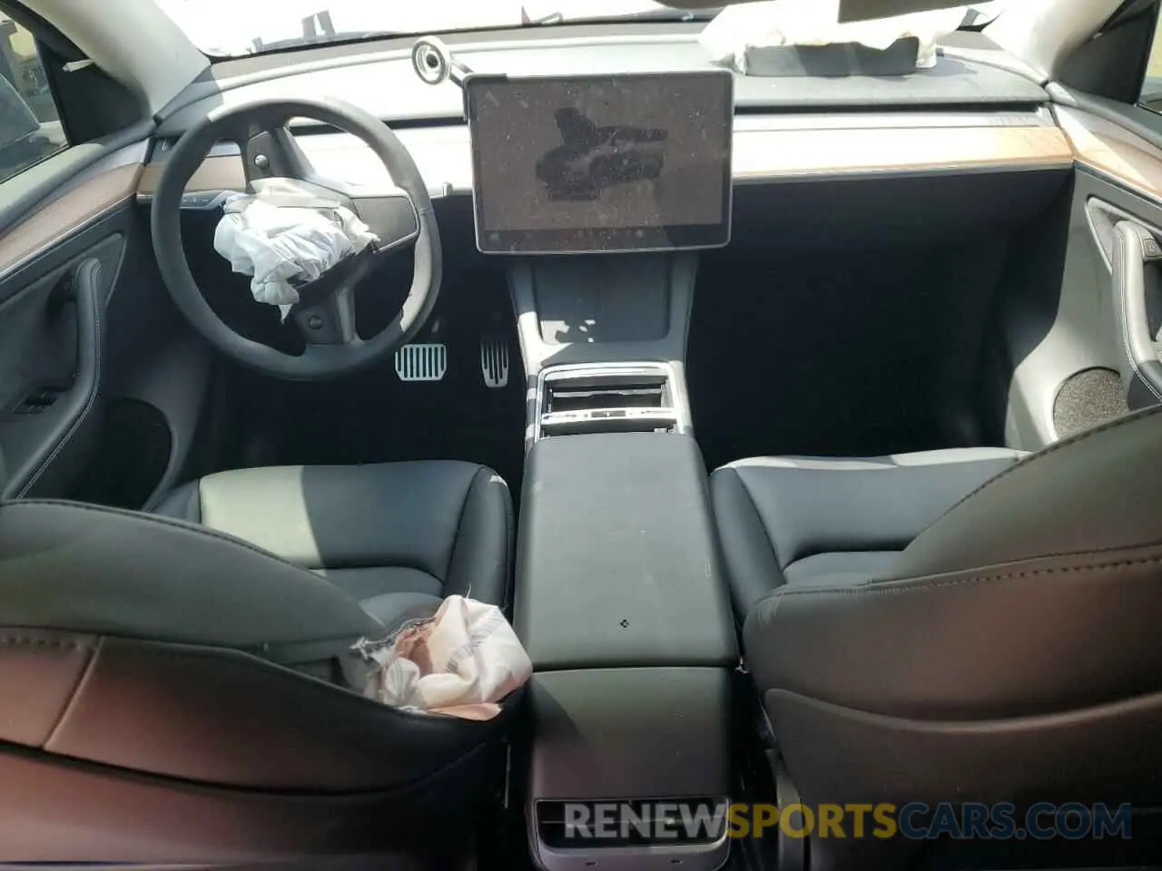 8 Photograph of a damaged car 7SAYGDED2SF239140 TESLA MODEL Y 2025