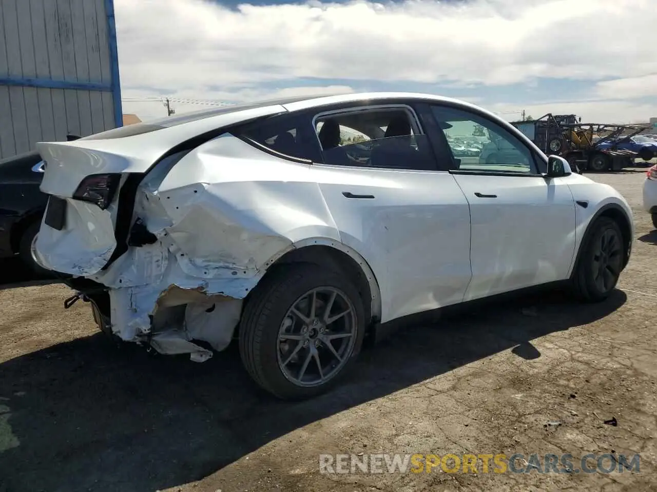 3 Photograph of a damaged car 7SAYGDED2SF258139 TESLA MODEL Y 2025