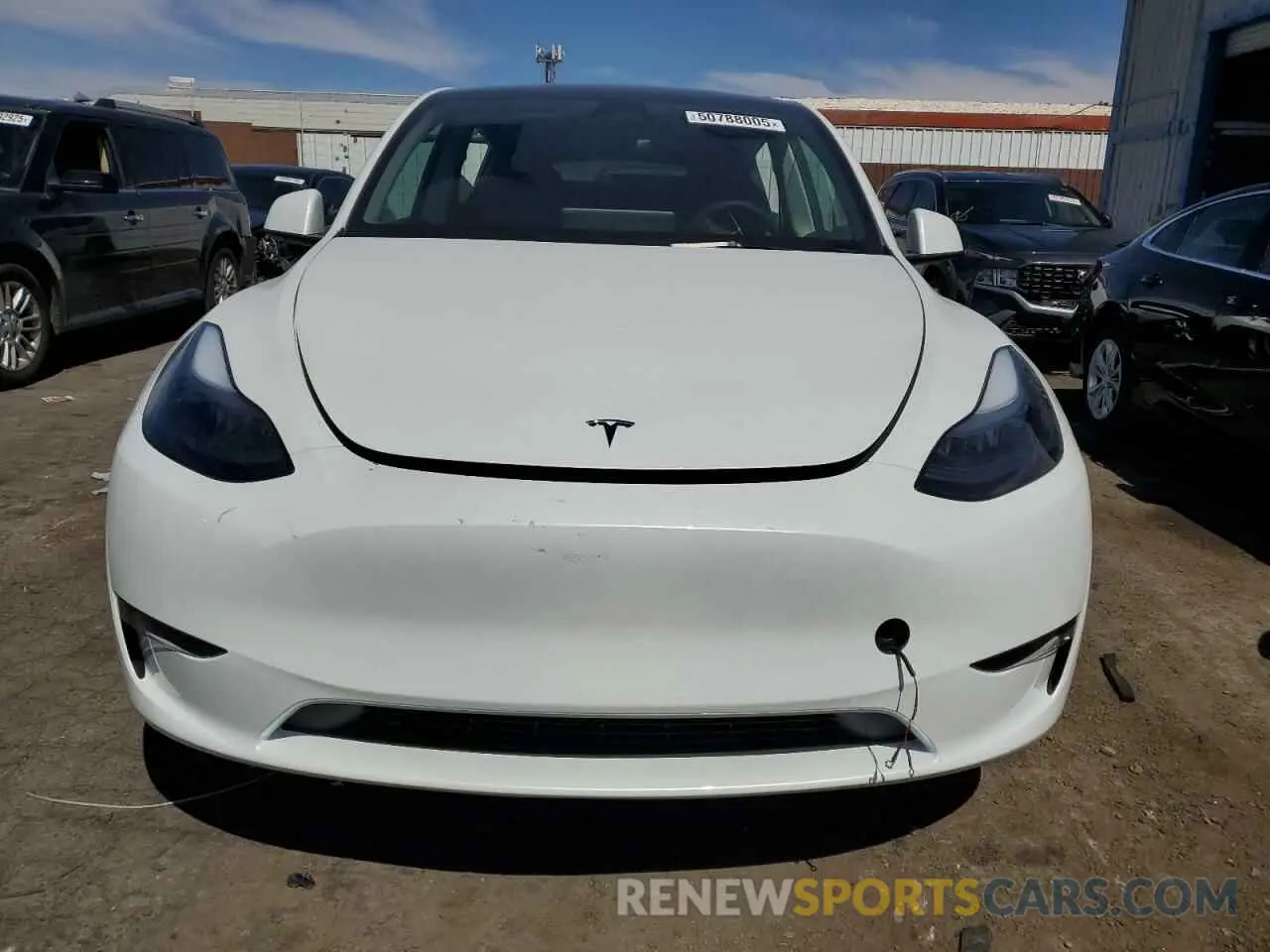 5 Photograph of a damaged car 7SAYGDED2SF258139 TESLA MODEL Y 2025