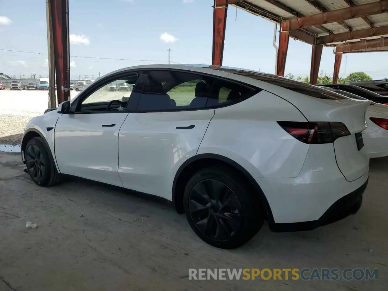 2 Photograph of a damaged car 7SAYGDED3SA374902 TESLA MODEL Y 2025