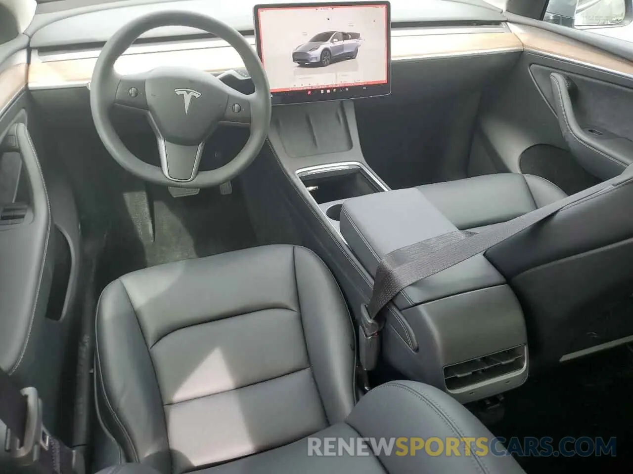 8 Photograph of a damaged car 7SAYGDED3SF281798 TESLA MODEL Y 2025