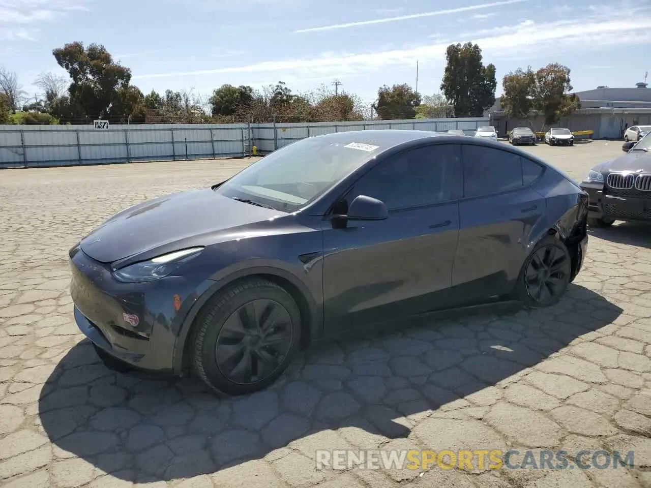 1 Photograph of a damaged car 7SAYGDED4SF240354 TESLA MODEL Y 2025