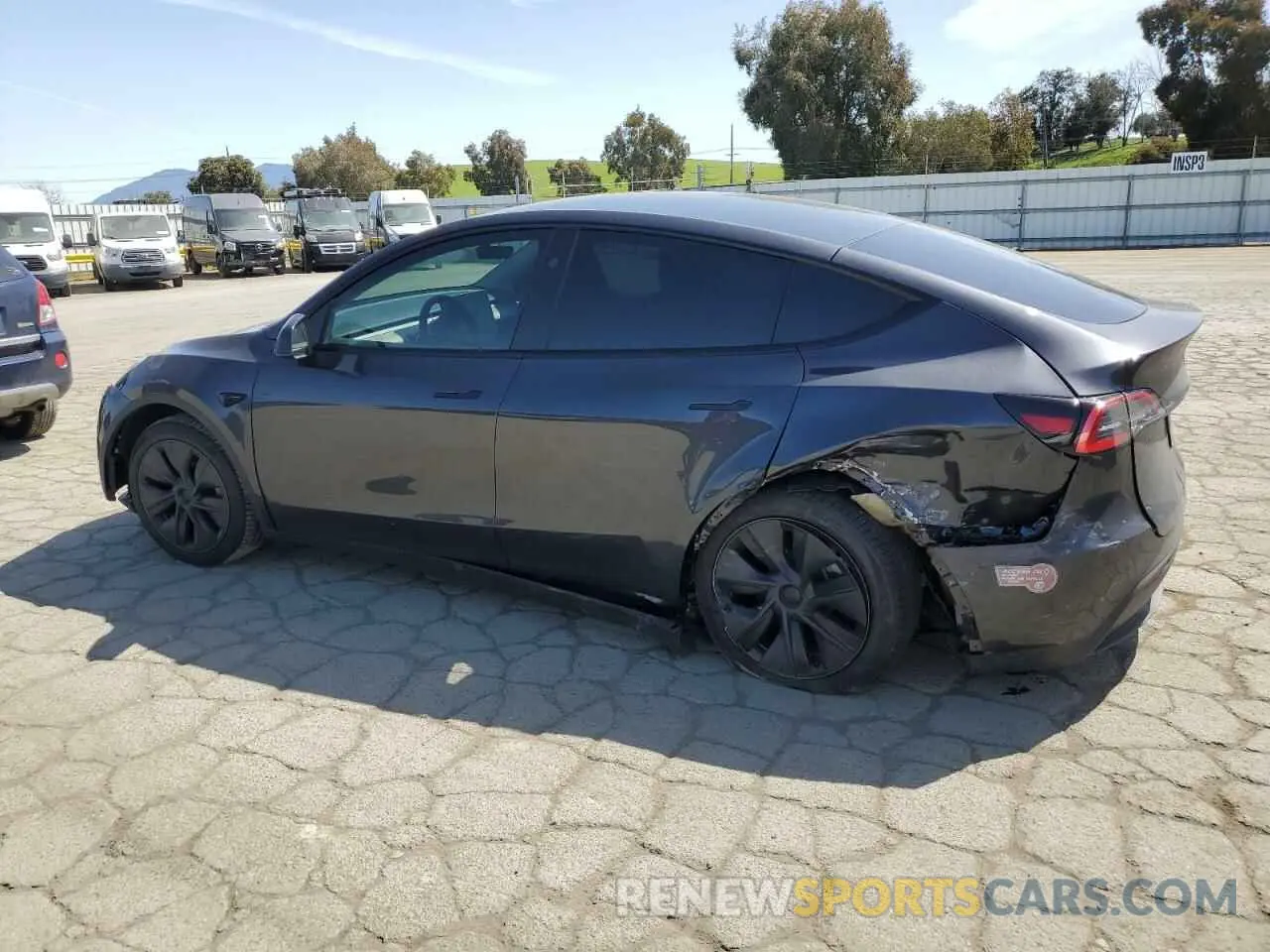 2 Photograph of a damaged car 7SAYGDED4SF240354 TESLA MODEL Y 2025