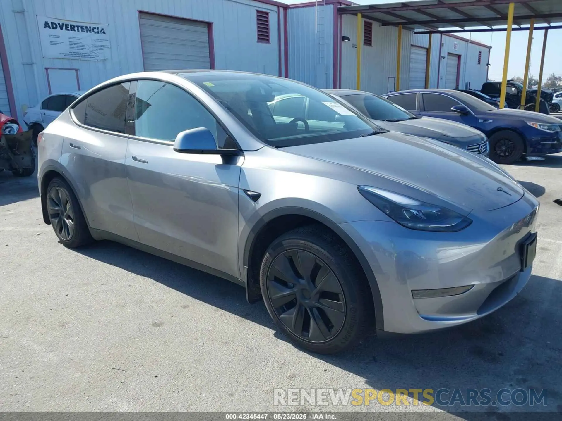 1 Photograph of a damaged car 7SAYGDED4SF319152 TESLA MODEL Y 2025