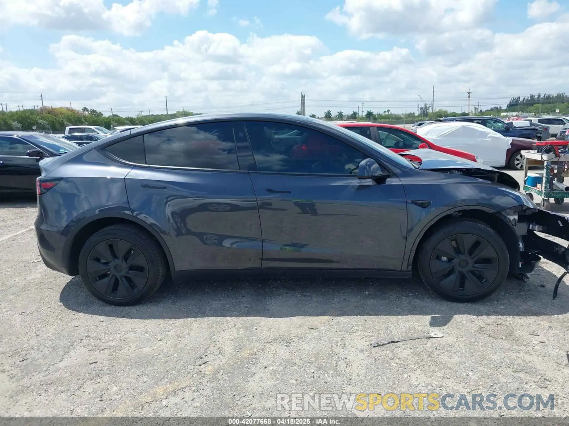 13 Photograph of a damaged car 7SAYGDED5SA370060 TESLA MODEL Y 2025