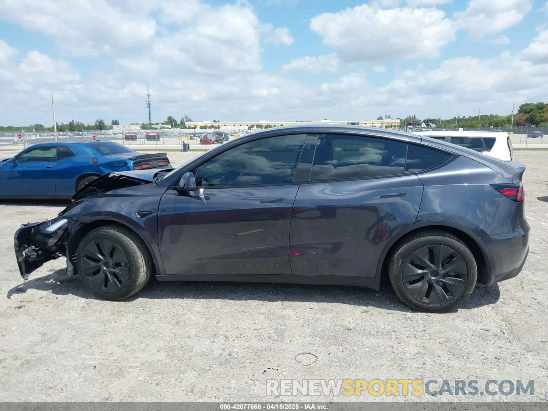 14 Photograph of a damaged car 7SAYGDED5SA370060 TESLA MODEL Y 2025