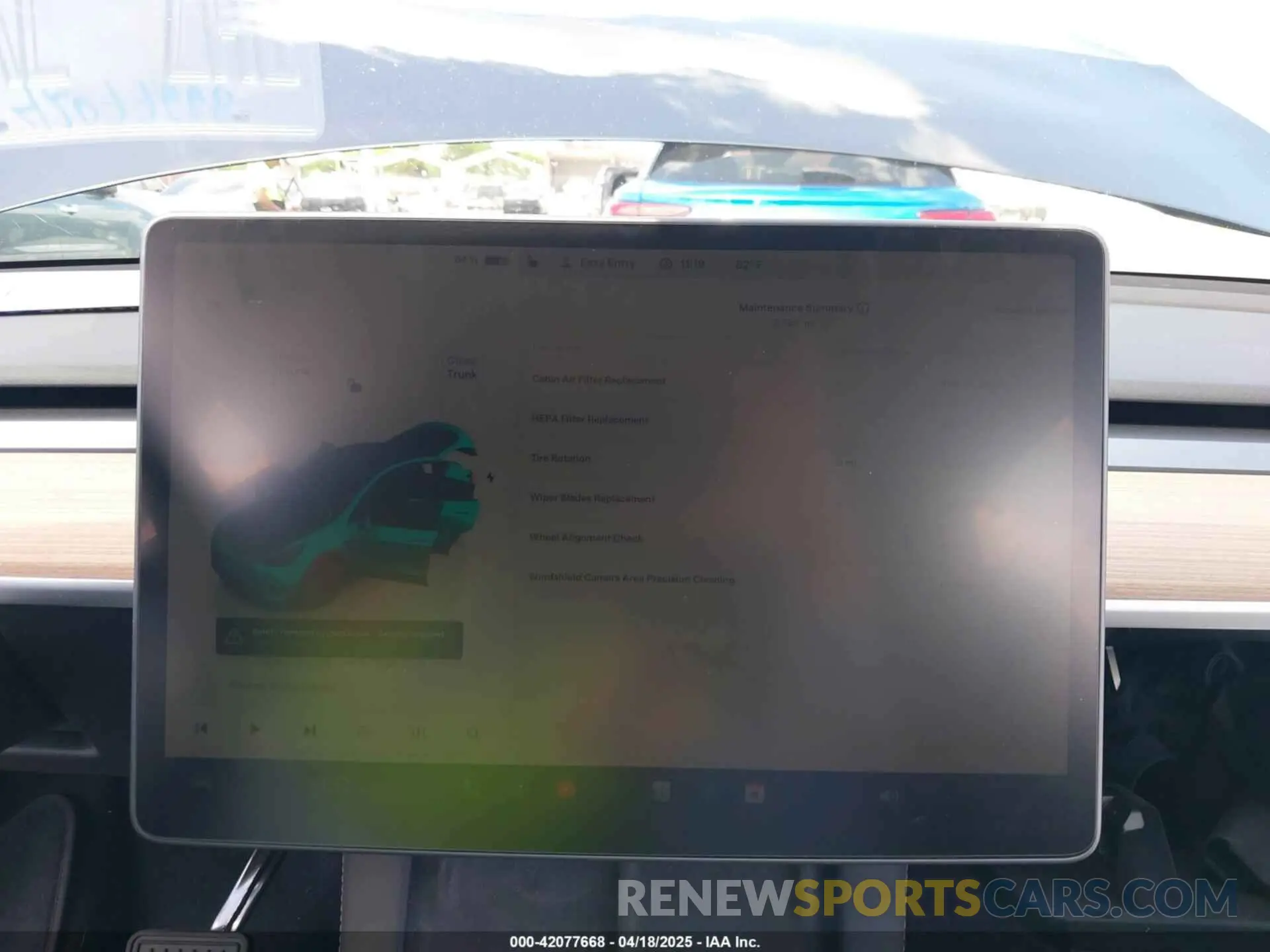 7 Photograph of a damaged car 7SAYGDED5SA370060 TESLA MODEL Y 2025