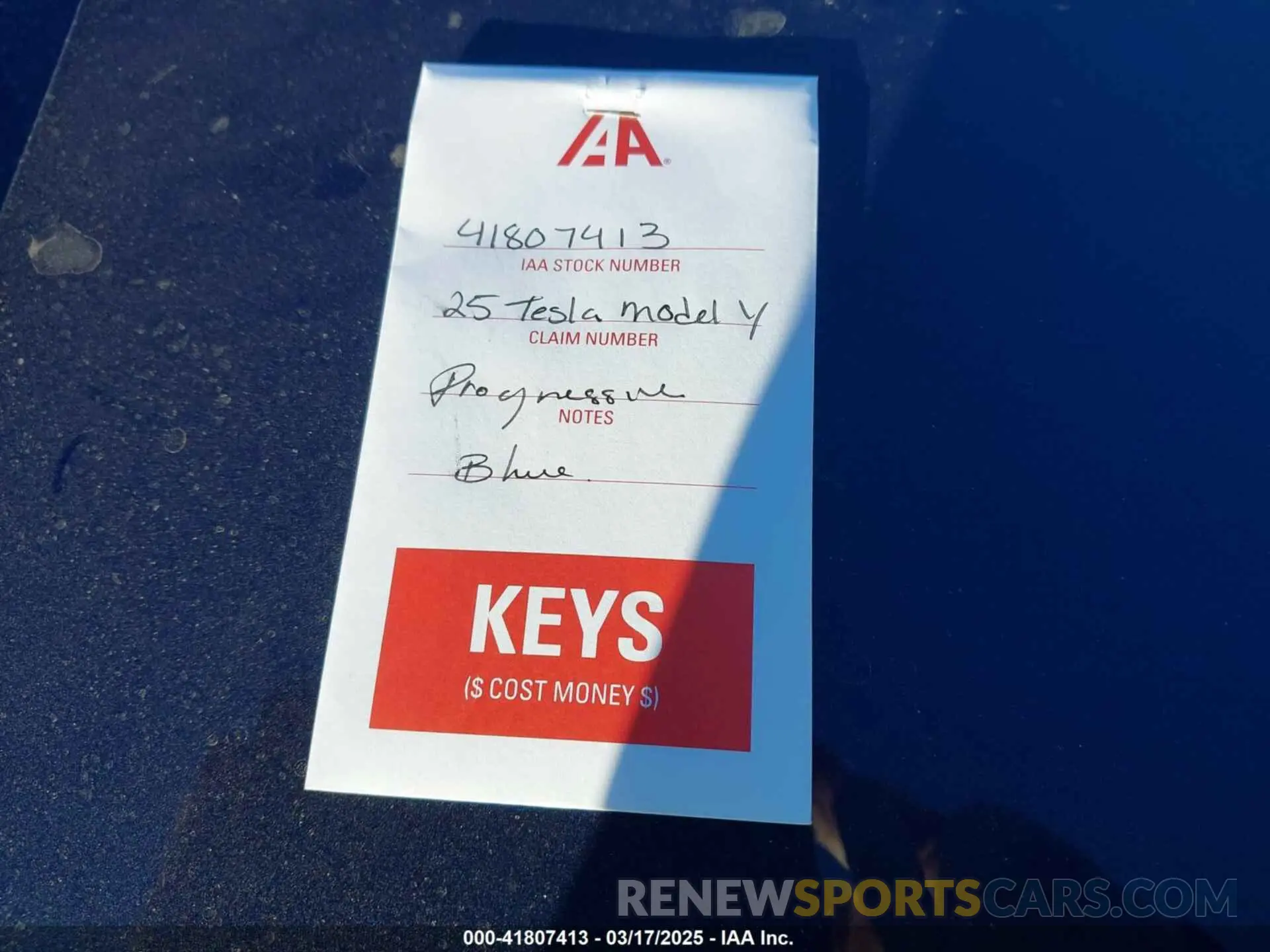 11 Photograph of a damaged car 7SAYGDED5SA374626 TESLA MODEL Y 2025
