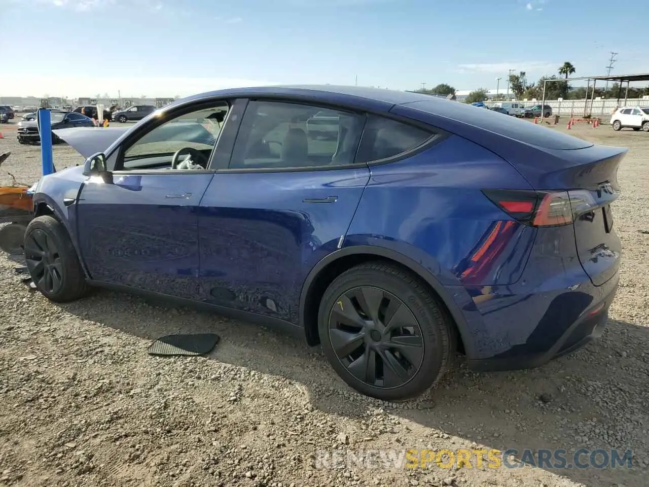 2 Photograph of a damaged car 7SAYGDED5SF221683 TESLA MODEL Y 2025