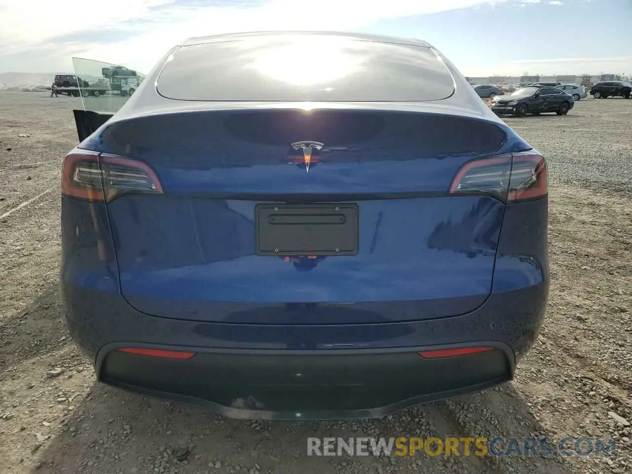 6 Photograph of a damaged car 7SAYGDED5SF221683 TESLA MODEL Y 2025