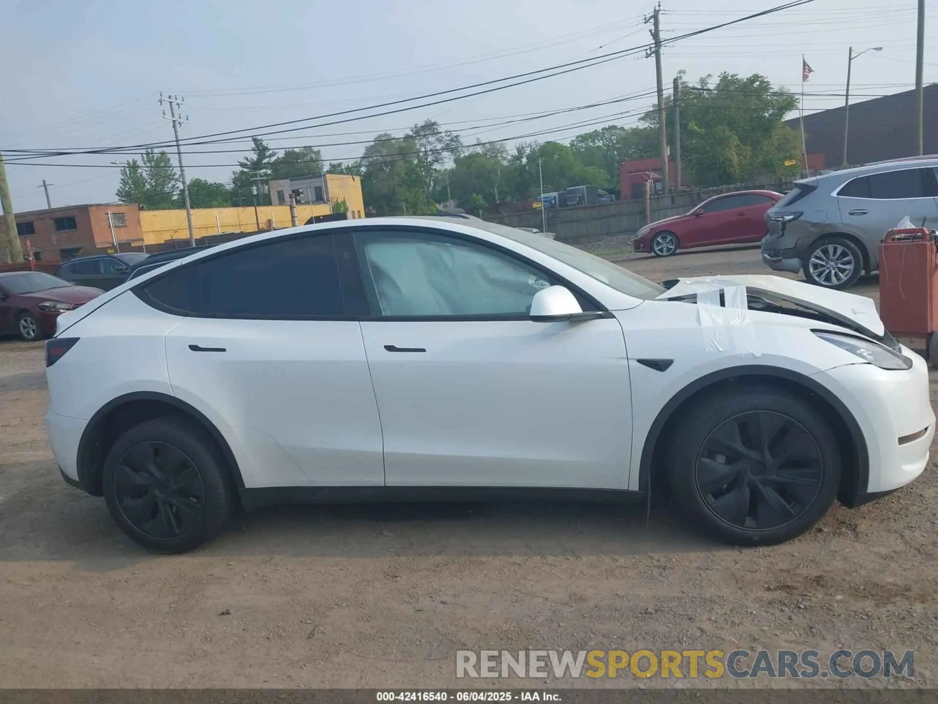 13 Photograph of a damaged car 7SAYGDED5SF244428 TESLA MODEL Y 2025
