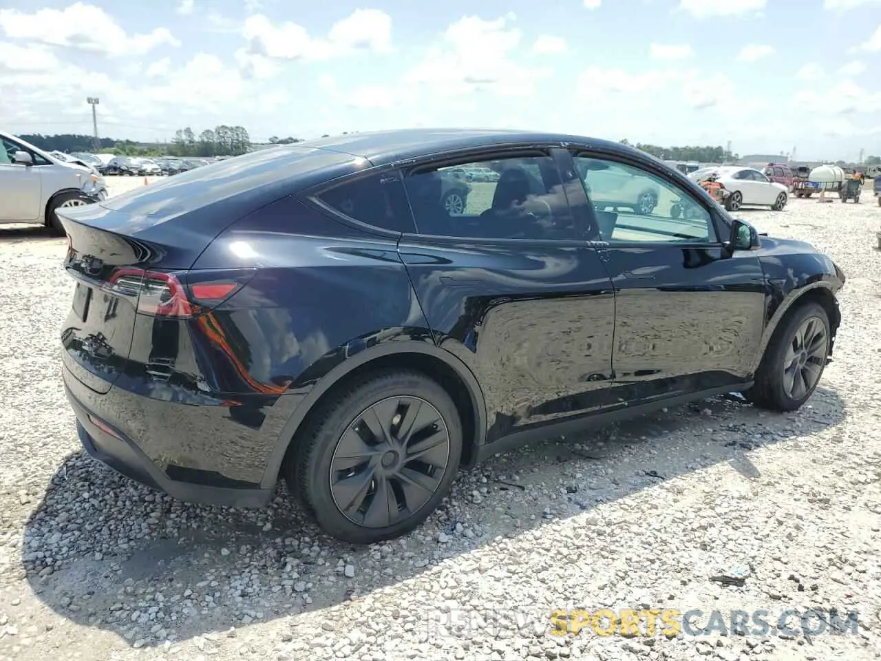 3 Photograph of a damaged car 7SAYGDED6SA343319 TESLA MODEL Y 2025