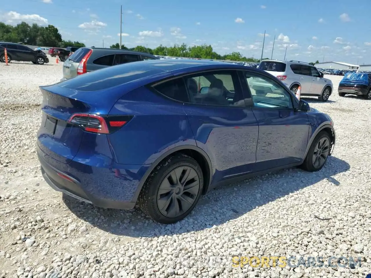 3 Photograph of a damaged car 7SAYGDED6SA374456 TESLA MODEL Y 2025