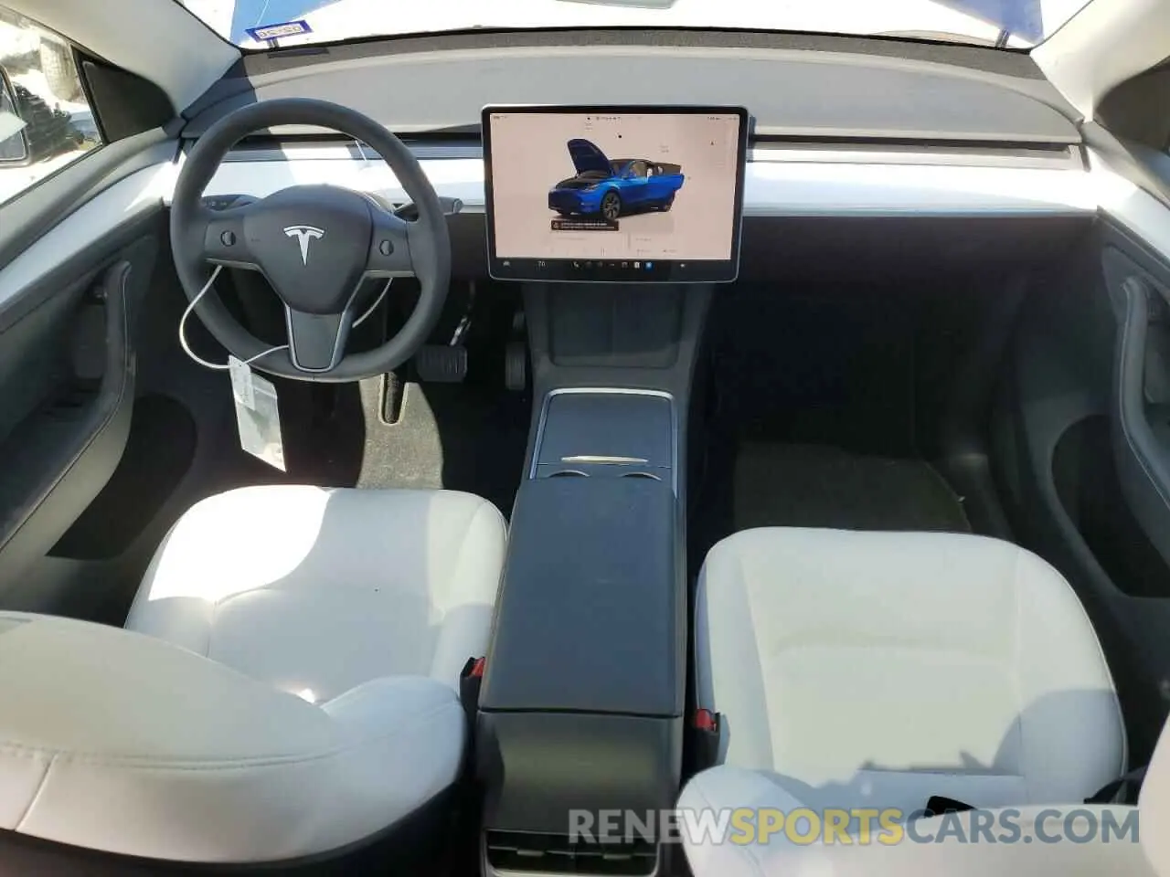 8 Photograph of a damaged car 7SAYGDED6SA374456 TESLA MODEL Y 2025