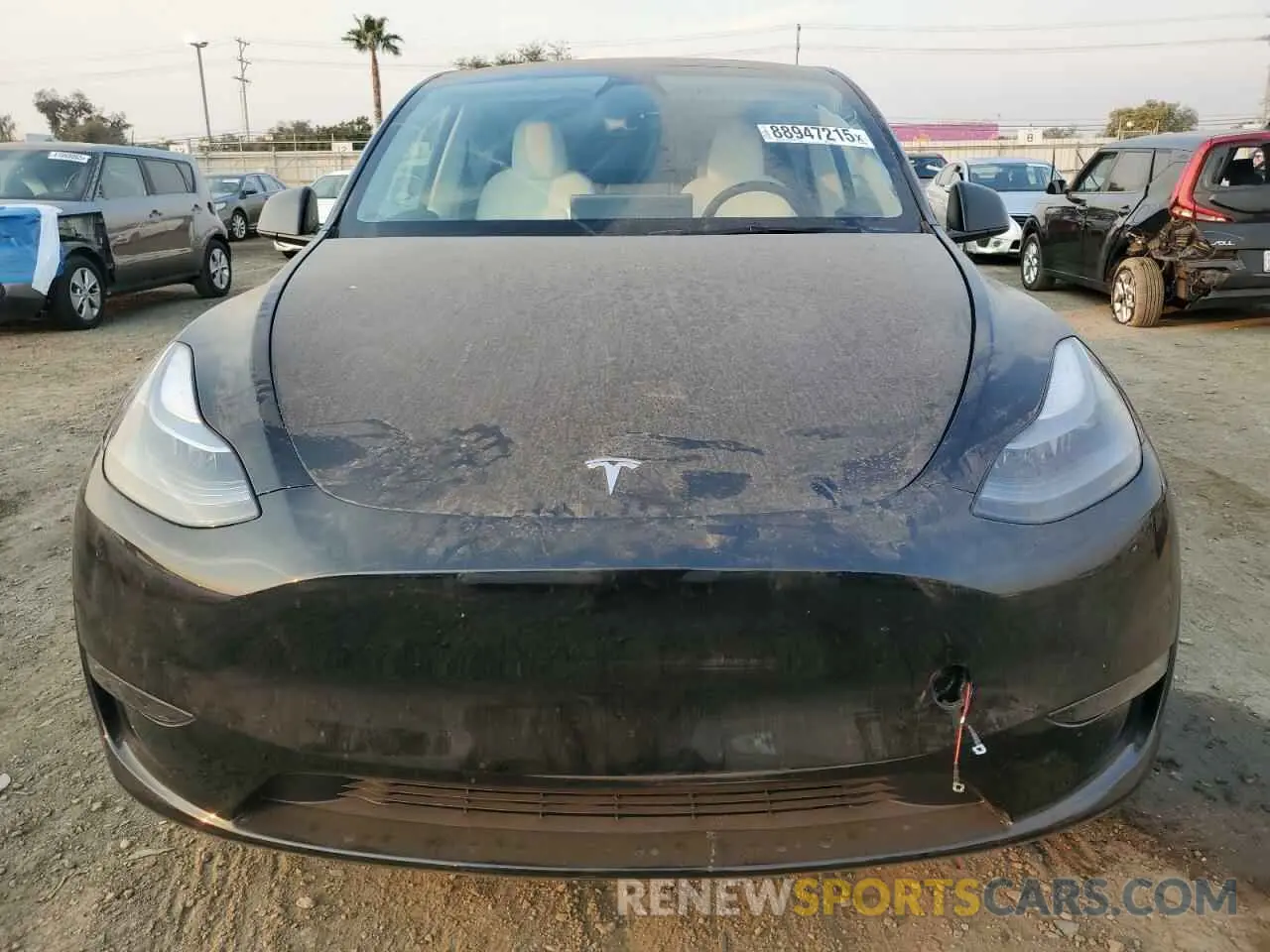 5 Photograph of a damaged car 7SAYGDED6SF228593 TESLA MODEL Y 2025