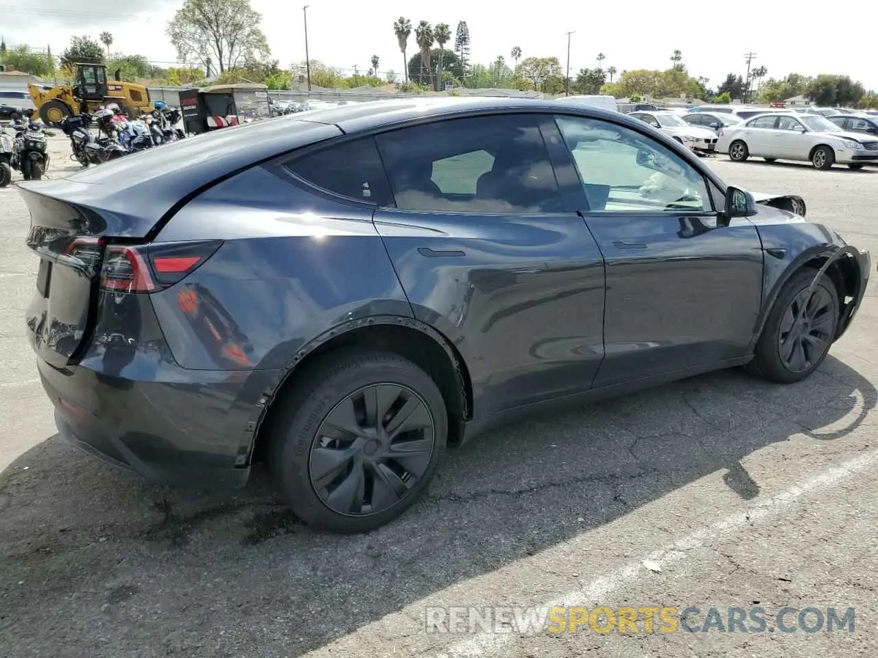 3 Photograph of a damaged car 7SAYGDED6SF314843 TESLA MODEL Y 2025