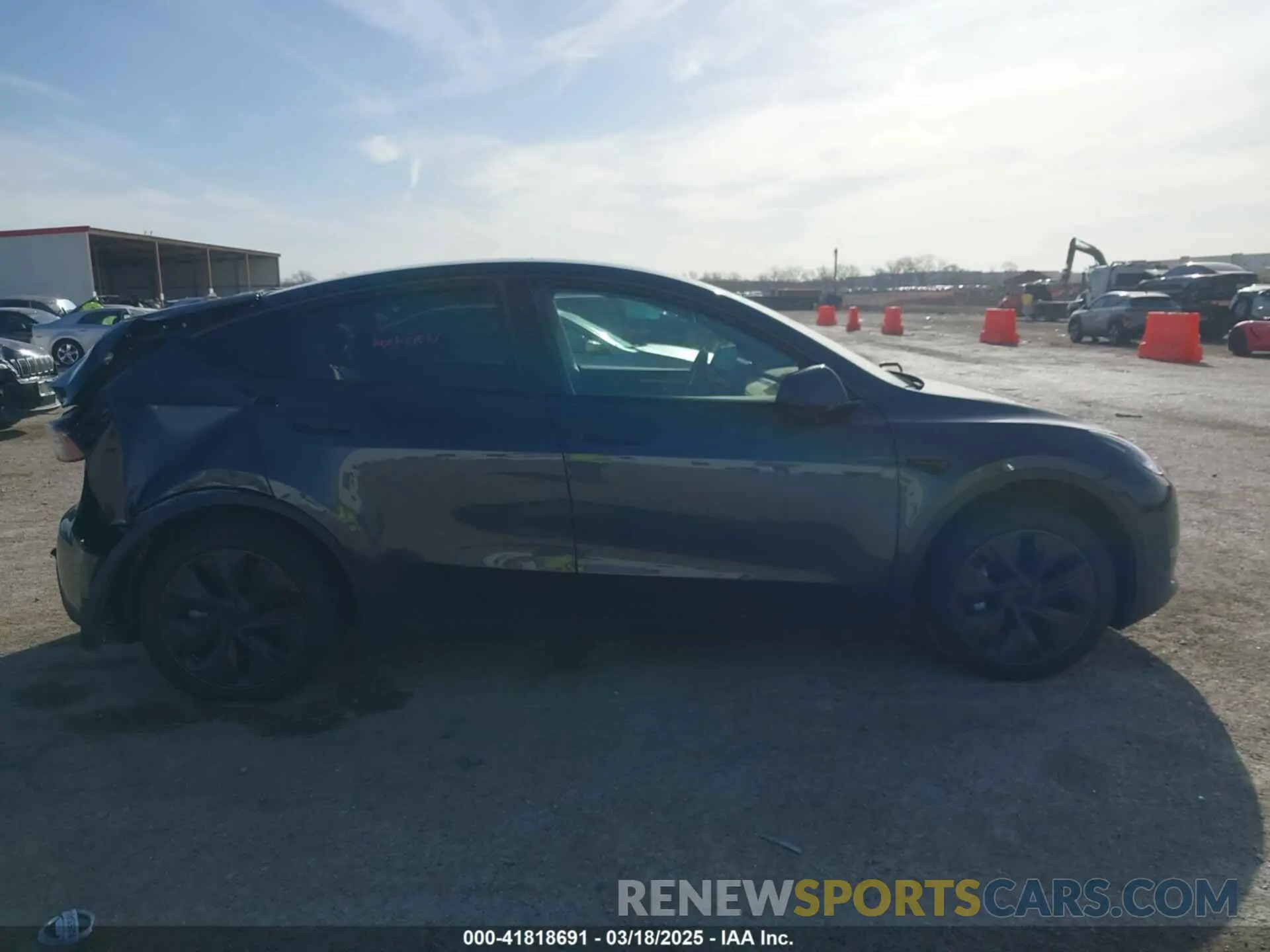 12 Photograph of a damaged car 7SAYGDED7SA354104 TESLA MODEL Y 2025