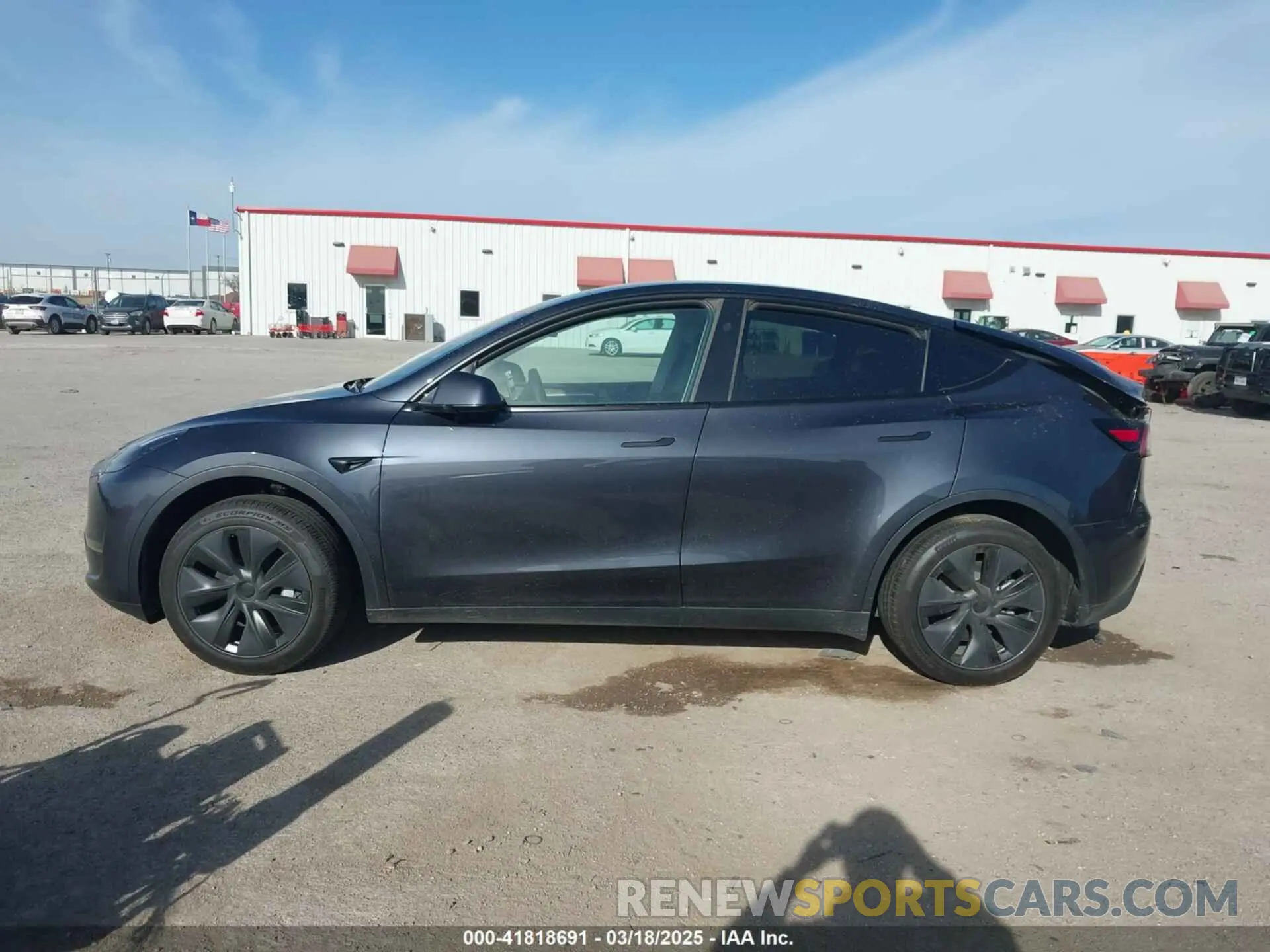 13 Photograph of a damaged car 7SAYGDED7SA354104 TESLA MODEL Y 2025