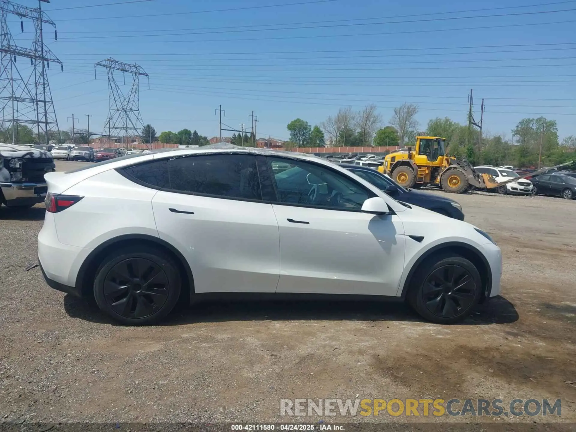 13 Photograph of a damaged car 7SAYGDED7SA378872 TESLA MODEL Y 2025