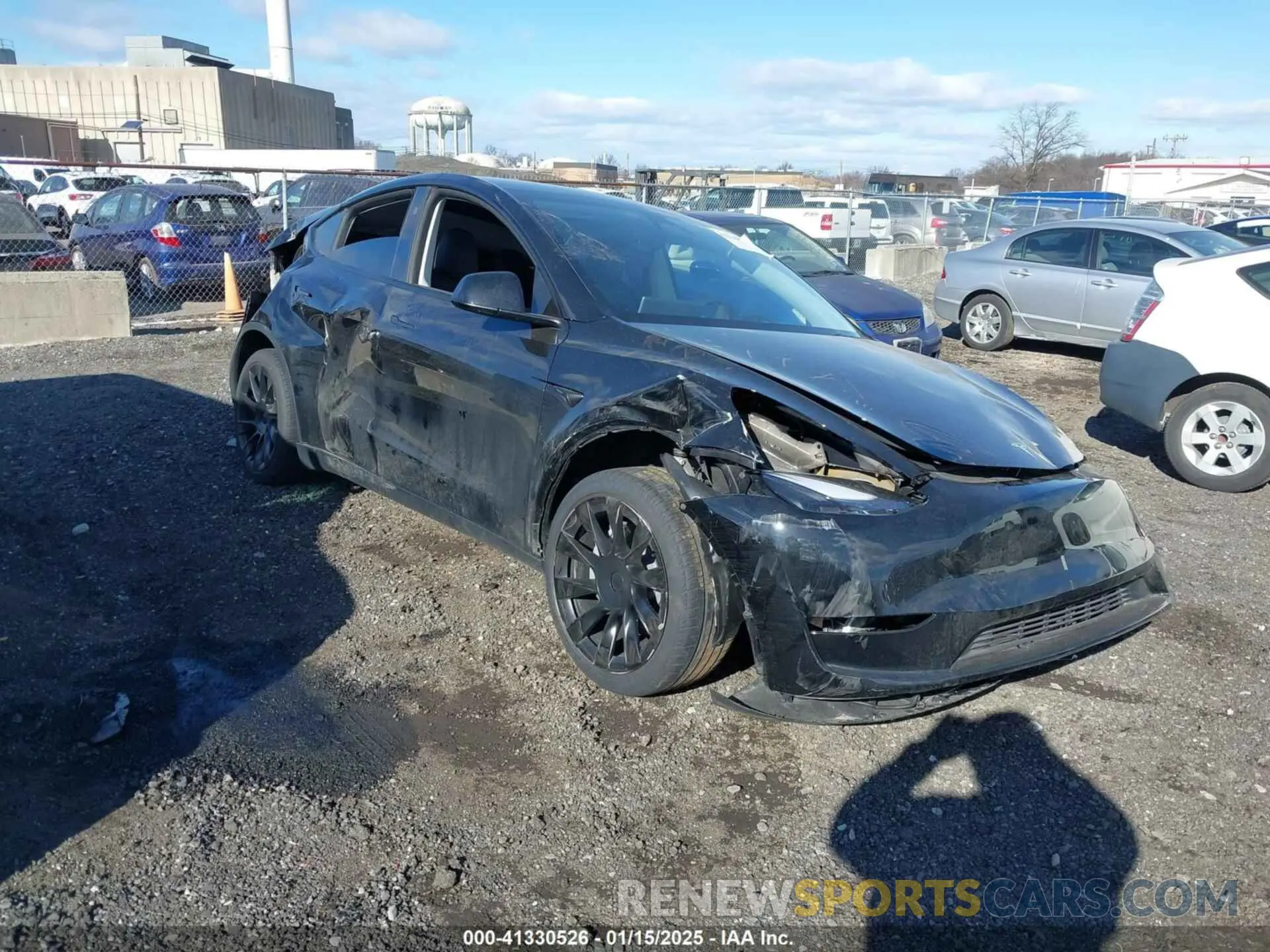 1 Photograph of a damaged car 7SAYGDED7SF229722 TESLA MODEL Y 2025
