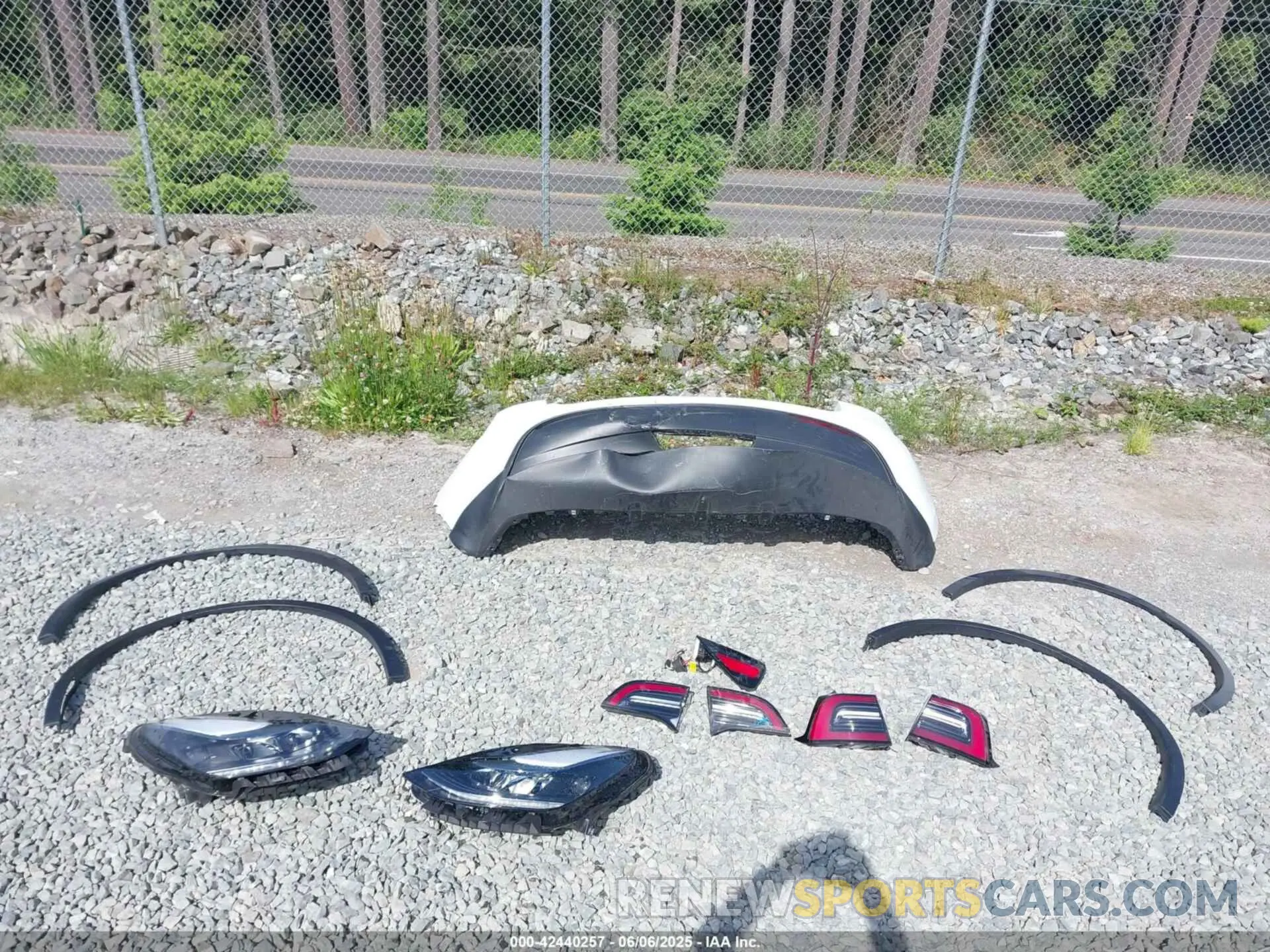 12 Photograph of a damaged car 7SAYGDED8SA351745 TESLA MODEL Y 2025
