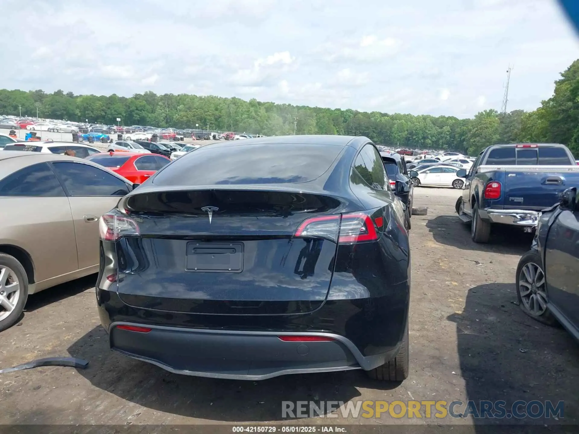 16 Photograph of a damaged car 7SAYGDED9SA356355 TESLA MODEL Y 2025