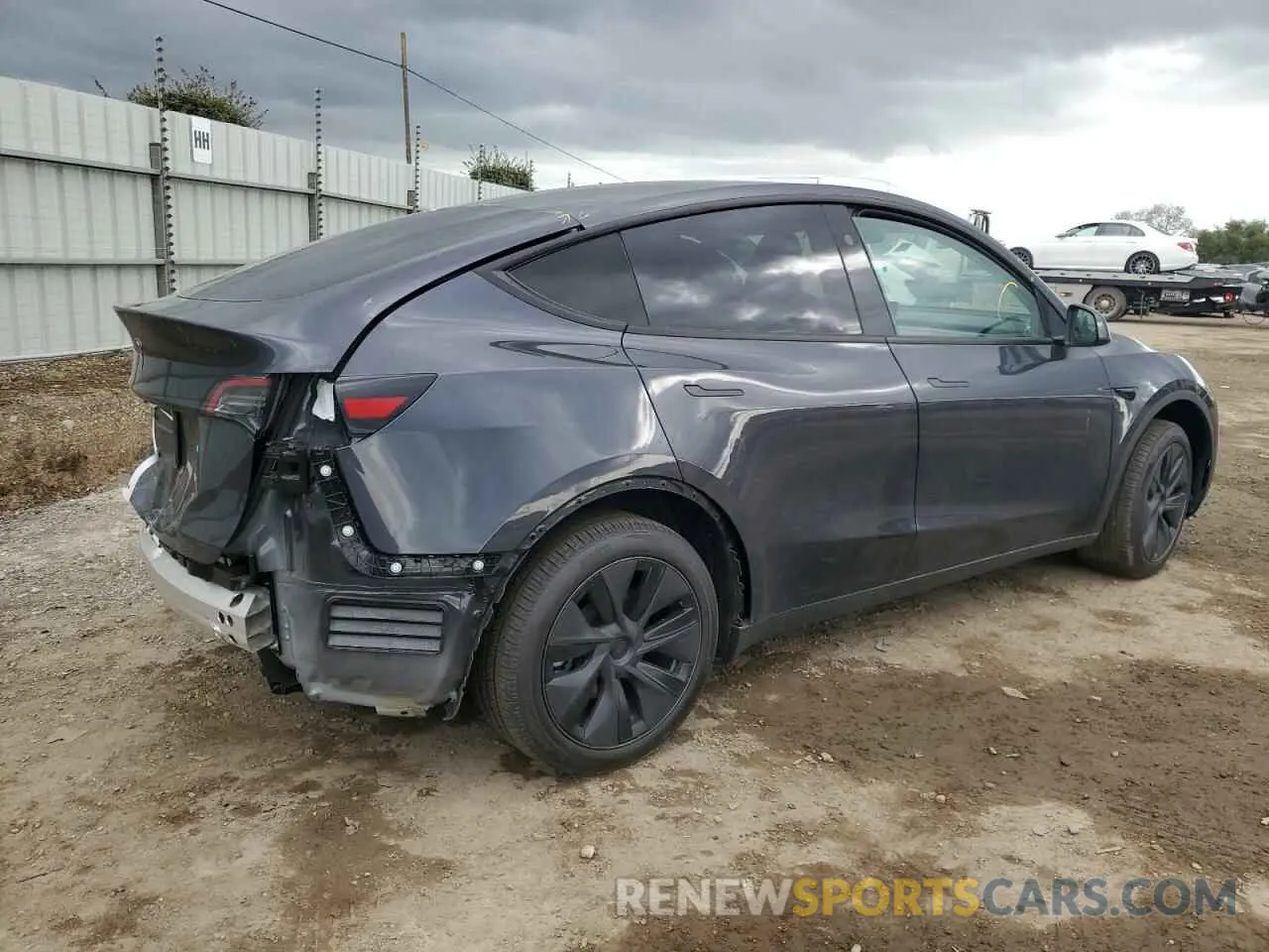 3 Photograph of a damaged car 7SAYGDED9SF256291 TESLA MODEL Y 2025