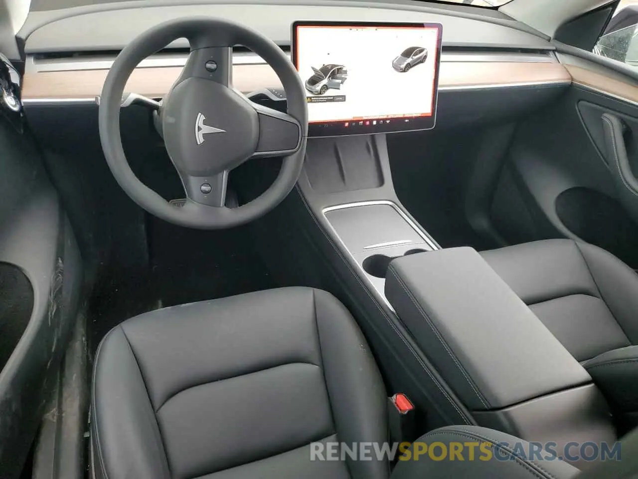 8 Photograph of a damaged car 7SAYGDED9SF256291 TESLA MODEL Y 2025