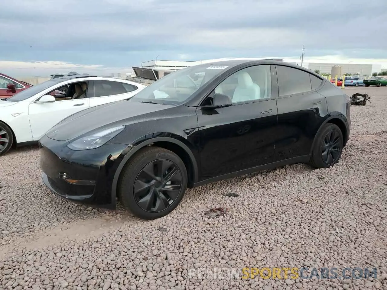 1 Photograph of a damaged car 7SAYGDED9SF313959 TESLA MODEL Y 2025