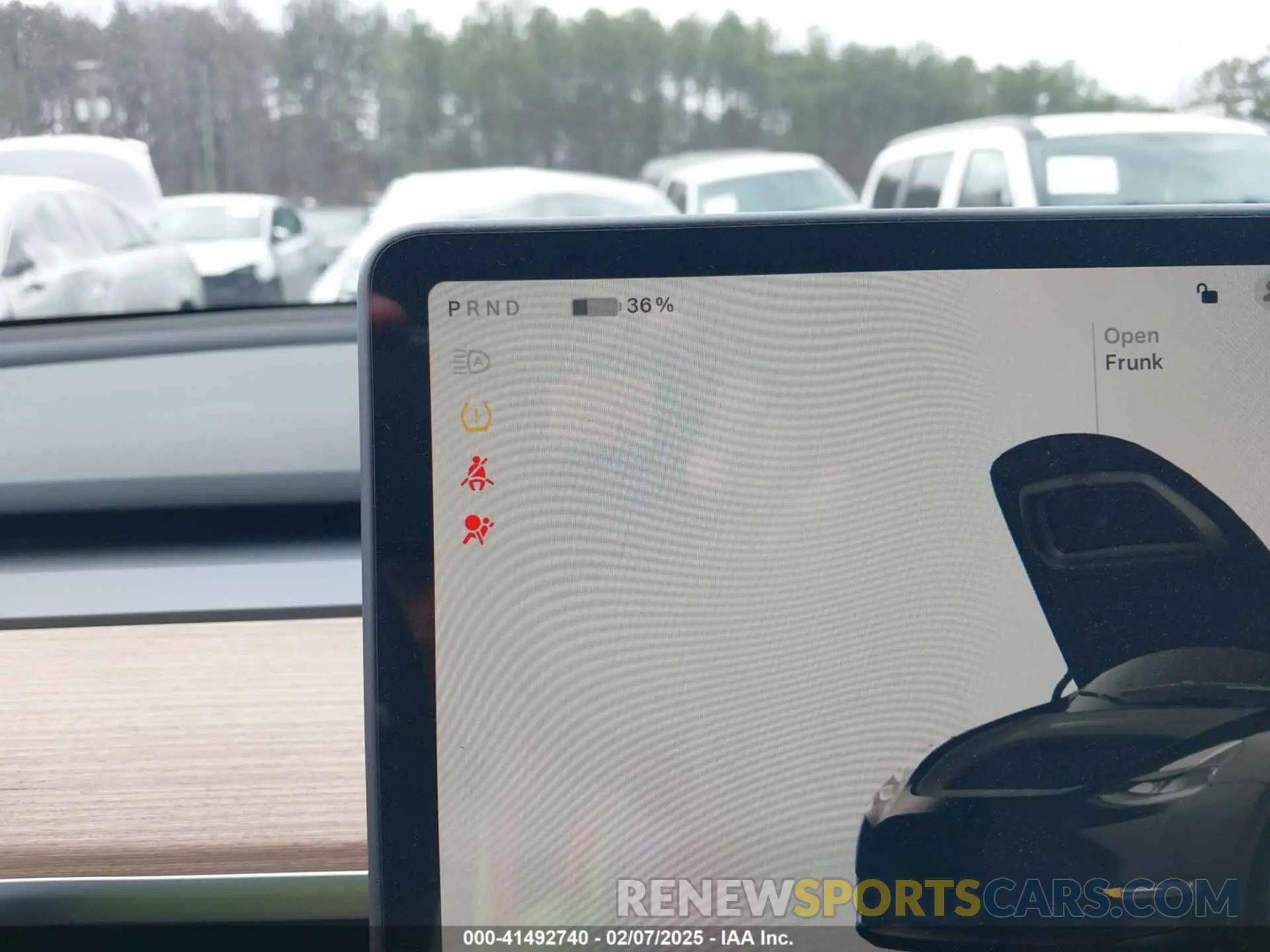 13 Photograph of a damaged car 7SAYGDEDXSA349480 TESLA MODEL Y 2025