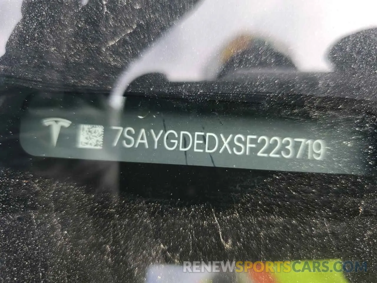12 Photograph of a damaged car 7SAYGDEDXSF223719 TESLA MODEL Y 2025