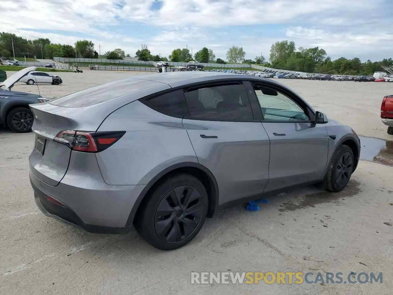 3 Photograph of a damaged car 7SAYGDEDXSF223719 TESLA MODEL Y 2025