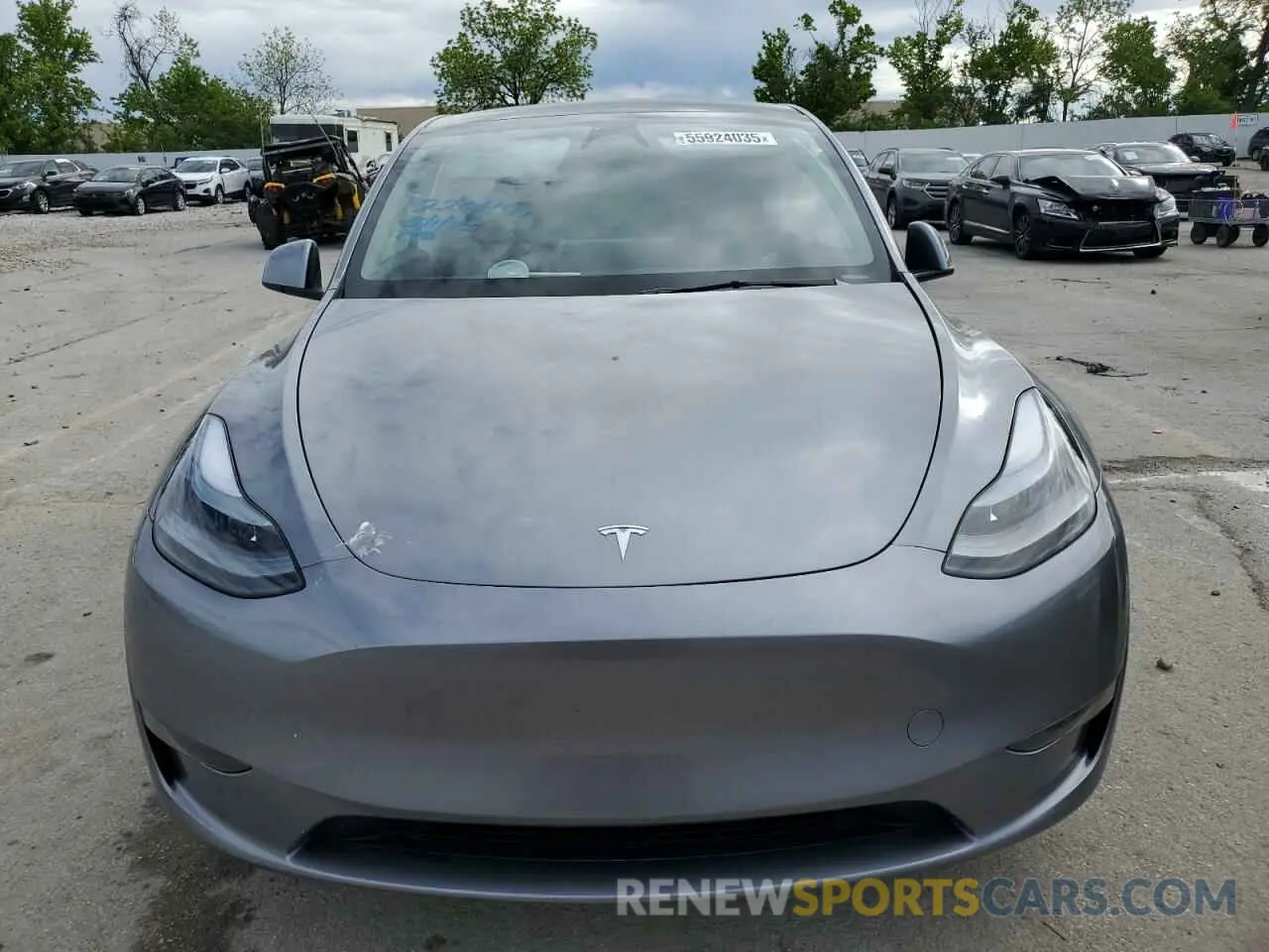 5 Photograph of a damaged car 7SAYGDEDXSF223719 TESLA MODEL Y 2025