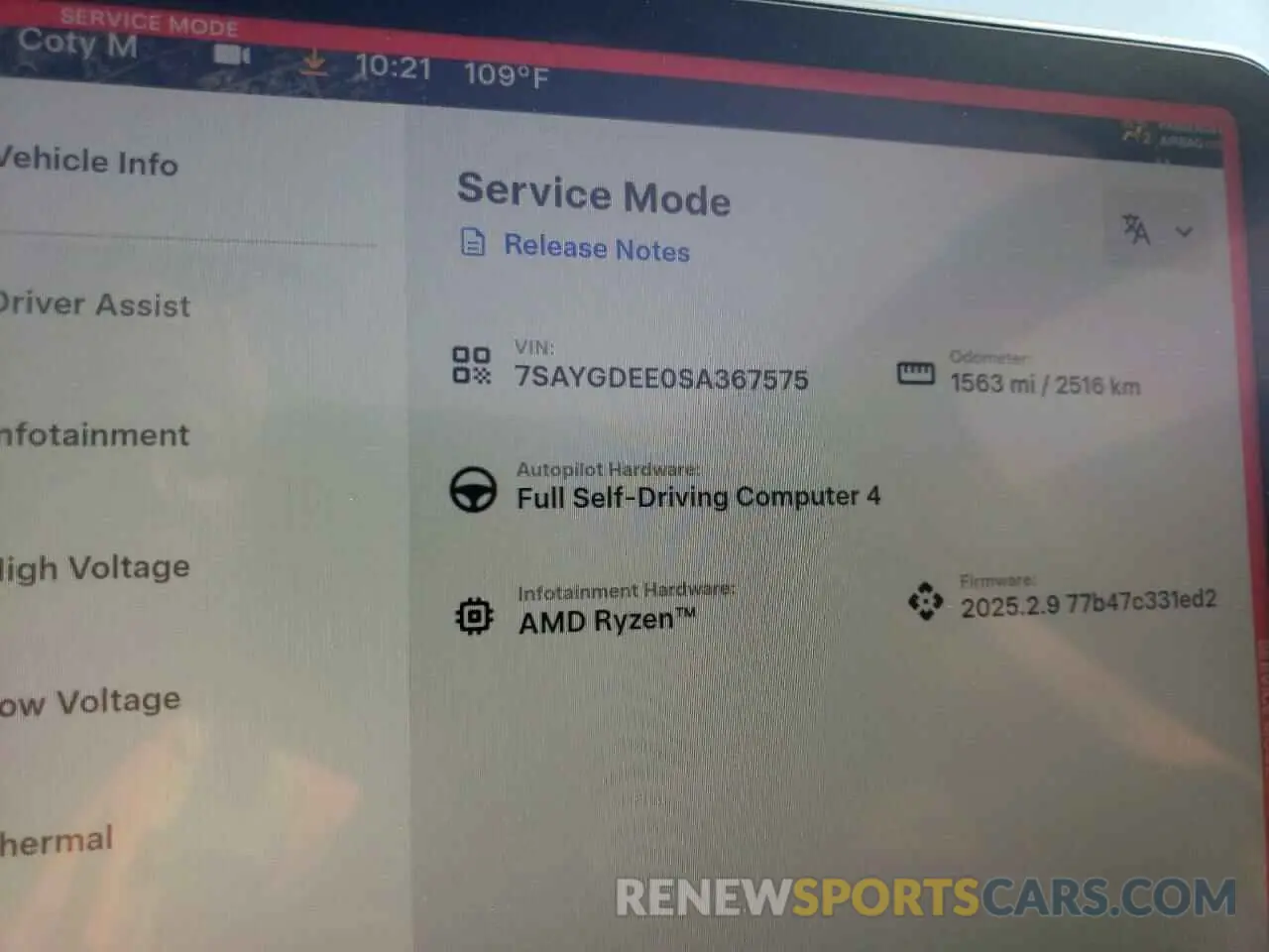 9 Photograph of a damaged car 7SAYGDEE0SA367575 TESLA MODEL Y 2025