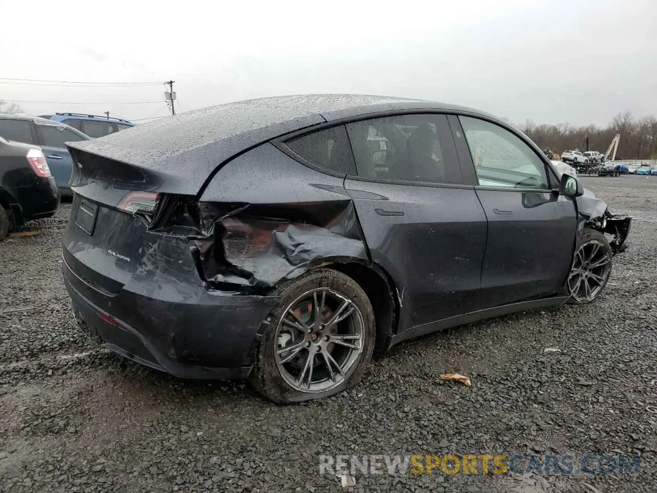 3 Photograph of a damaged car 7SAYGDEE1SA353779 TESLA MODEL Y 2025