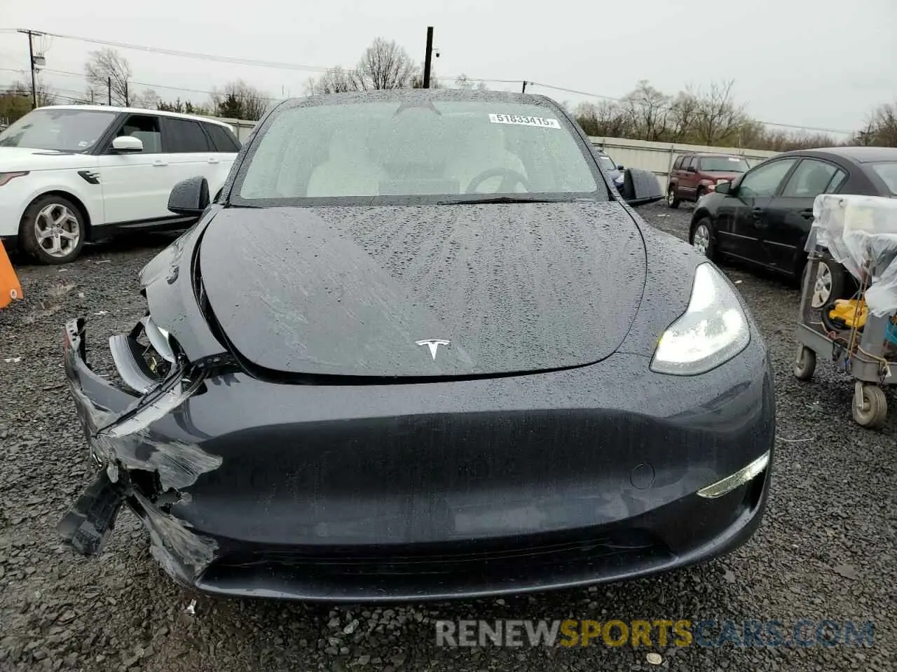 5 Photograph of a damaged car 7SAYGDEE1SA353779 TESLA MODEL Y 2025