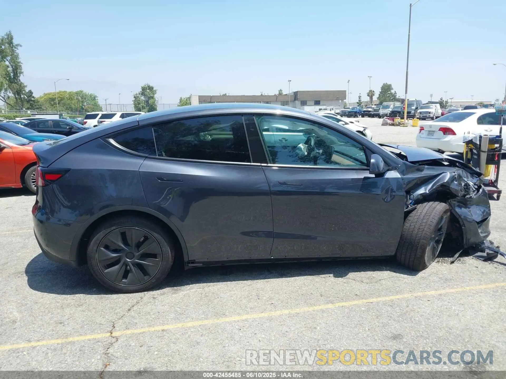 12 Photograph of a damaged car 7SAYGDEE1SF283932 TESLA MODEL Y 2025