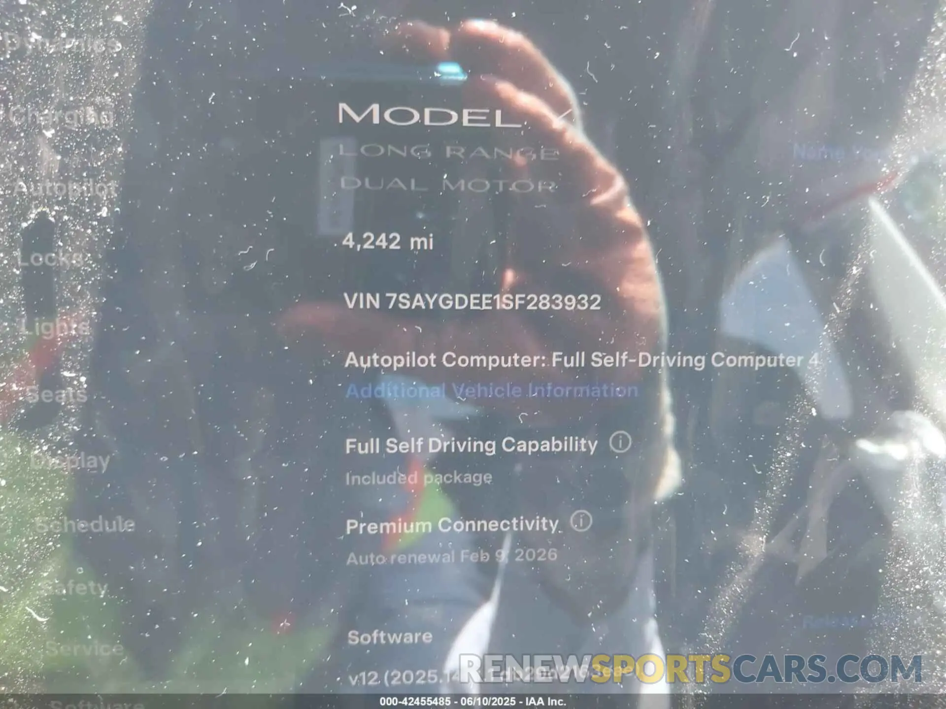 7 Photograph of a damaged car 7SAYGDEE1SF283932 TESLA MODEL Y 2025