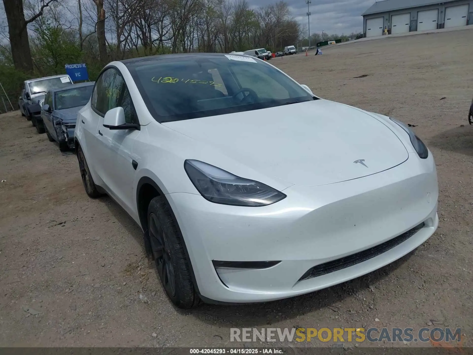 1 Photograph of a damaged car 7SAYGDEE1SF296292 TESLA MODEL Y 2025