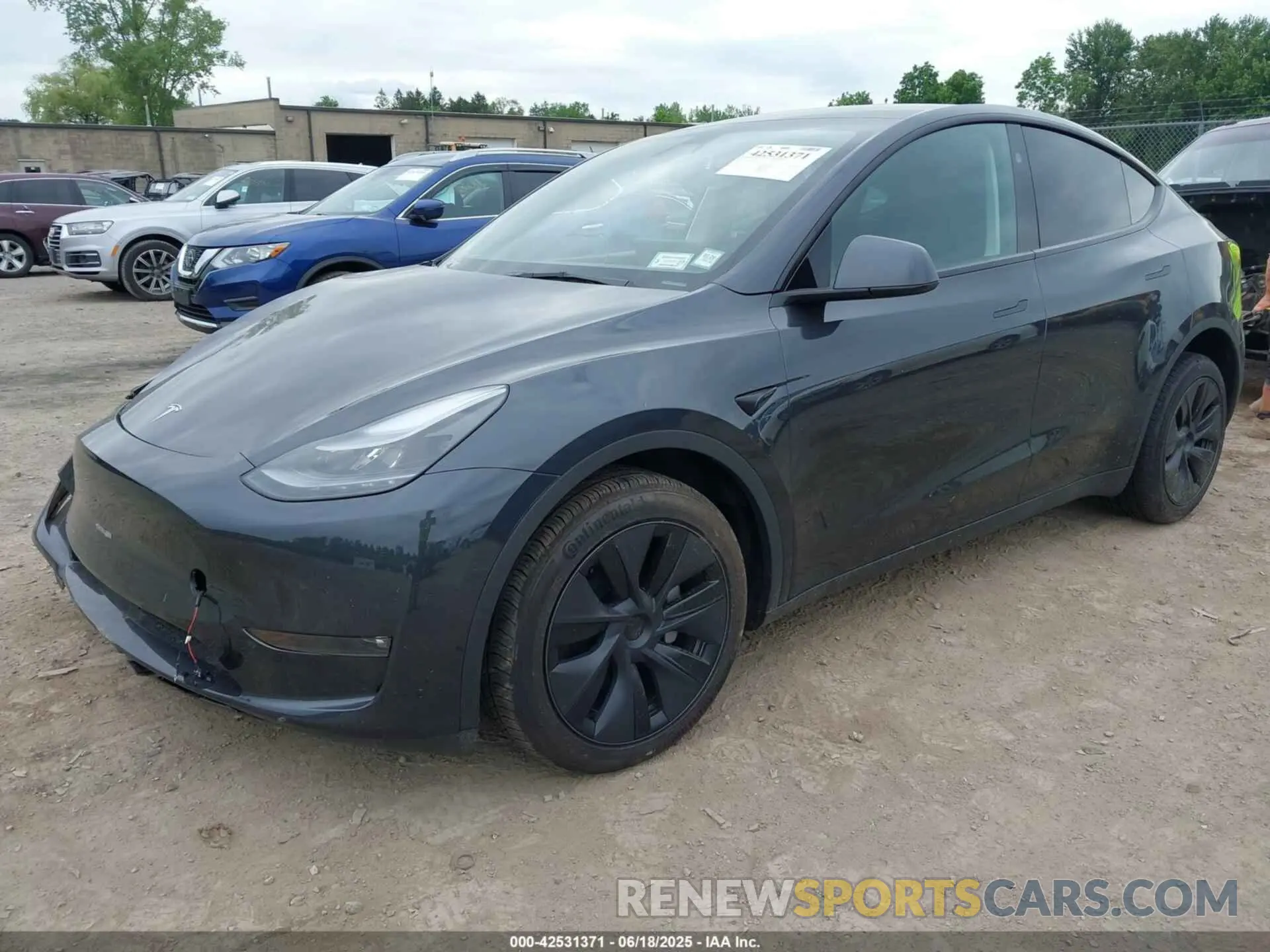 2 Photograph of a damaged car 7SAYGDEE2SF305808 TESLA MODEL Y 2025