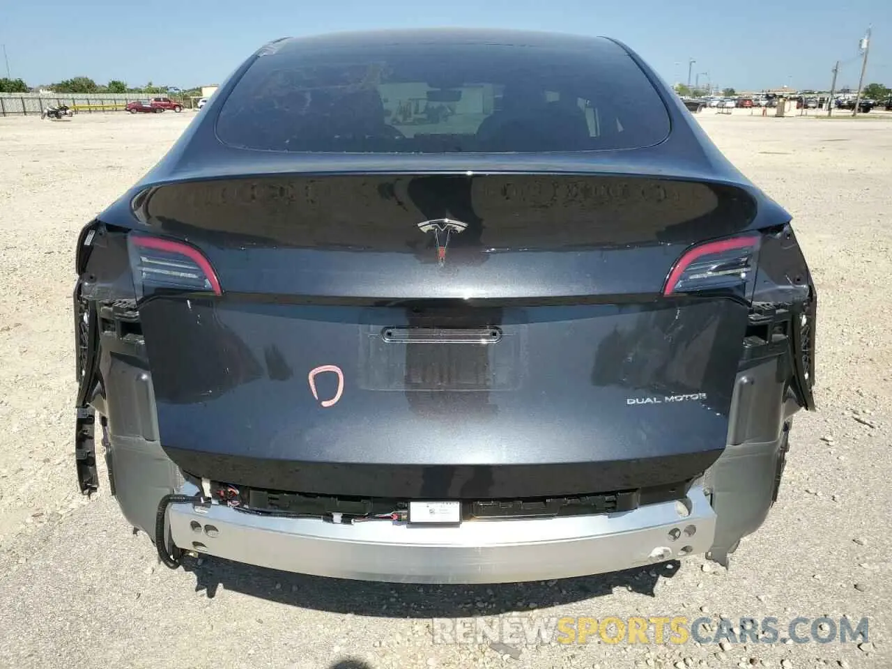 6 Photograph of a damaged car 7SAYGDEE3SA343187 TESLA MODEL Y 2025
