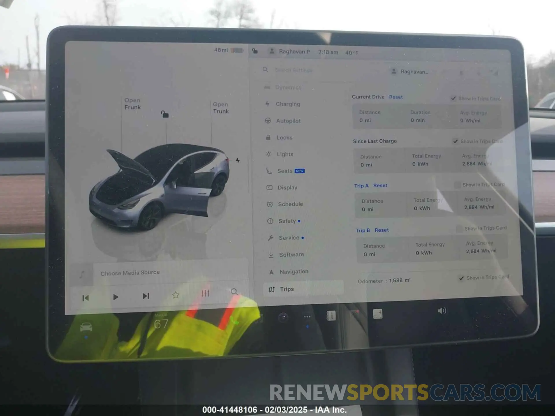 14 Photograph of a damaged car 7SAYGDEE3SF218015 TESLA MODEL Y 2025