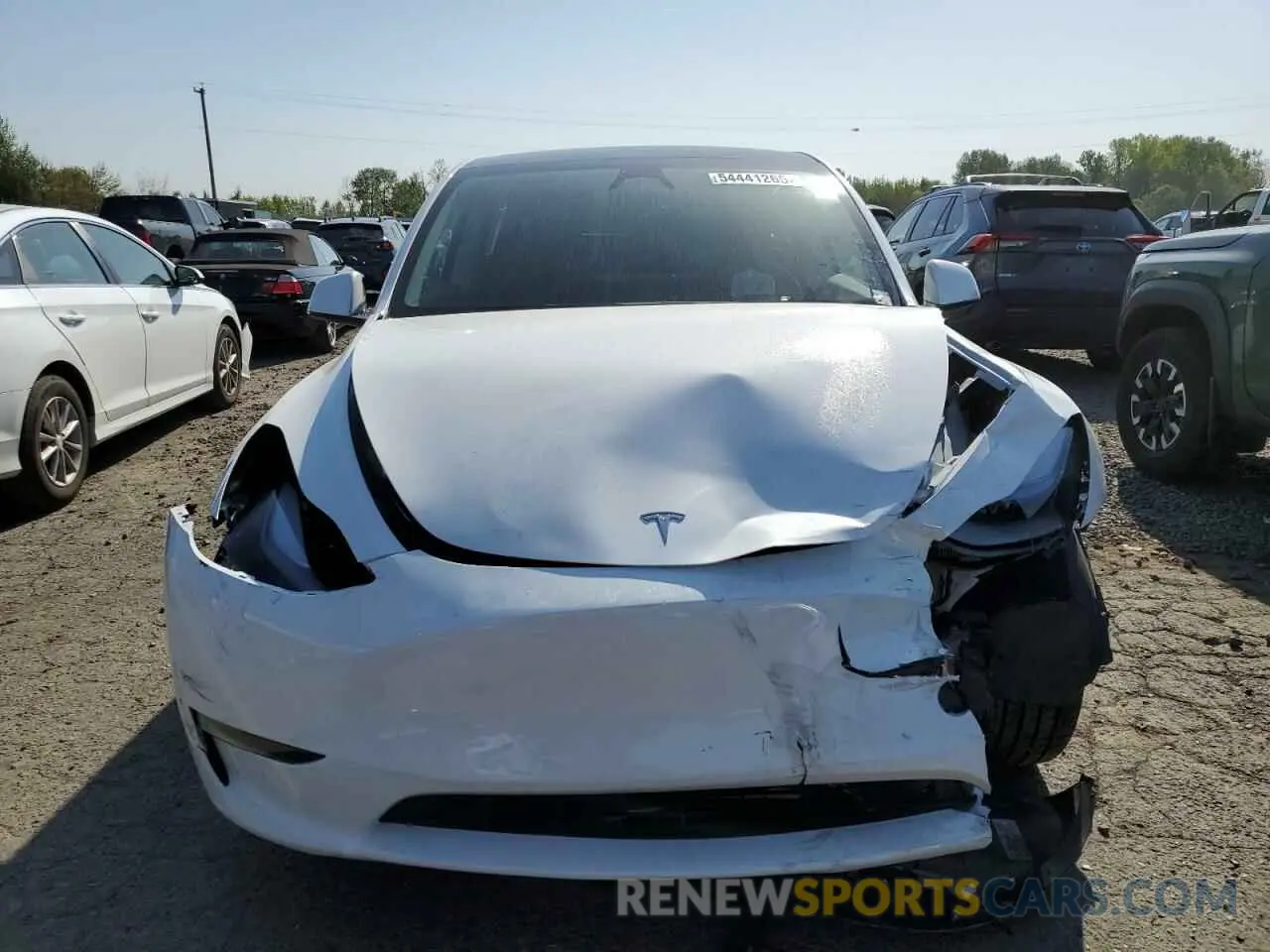 5 Photograph of a damaged car 7SAYGDEE3SF259602 TESLA MODEL Y 2025
